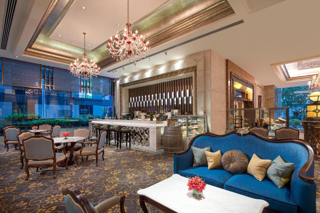Crowne Plaza Shanghai Nanjing Road By Ihg Exterior foto The lobby lounge